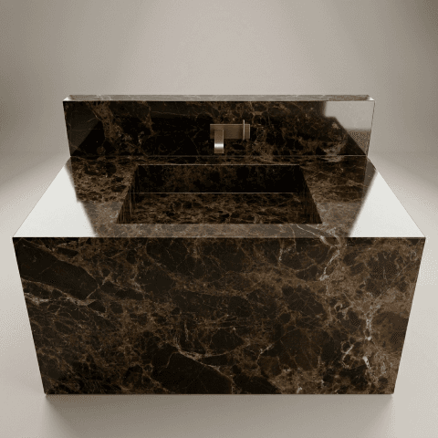 Marble application Vanity